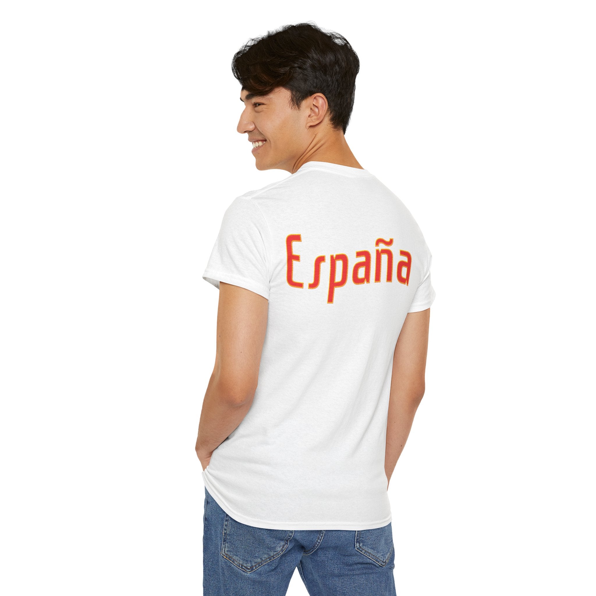 Spain White T-Shirt