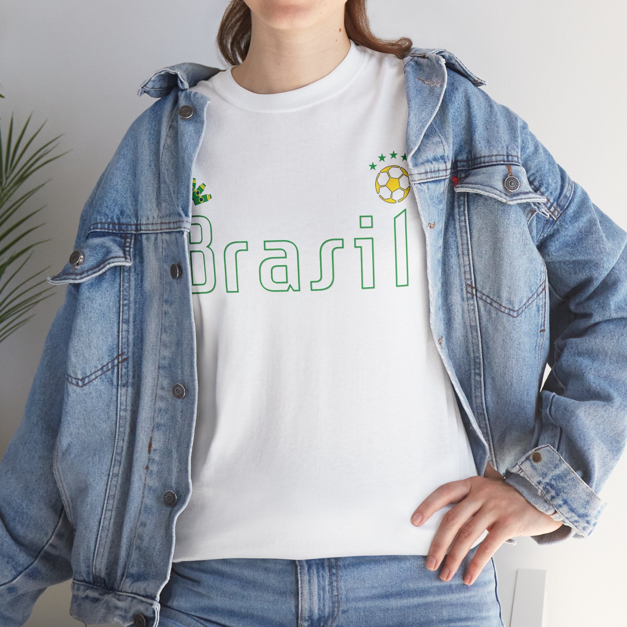 Brazil  White T-Shirt