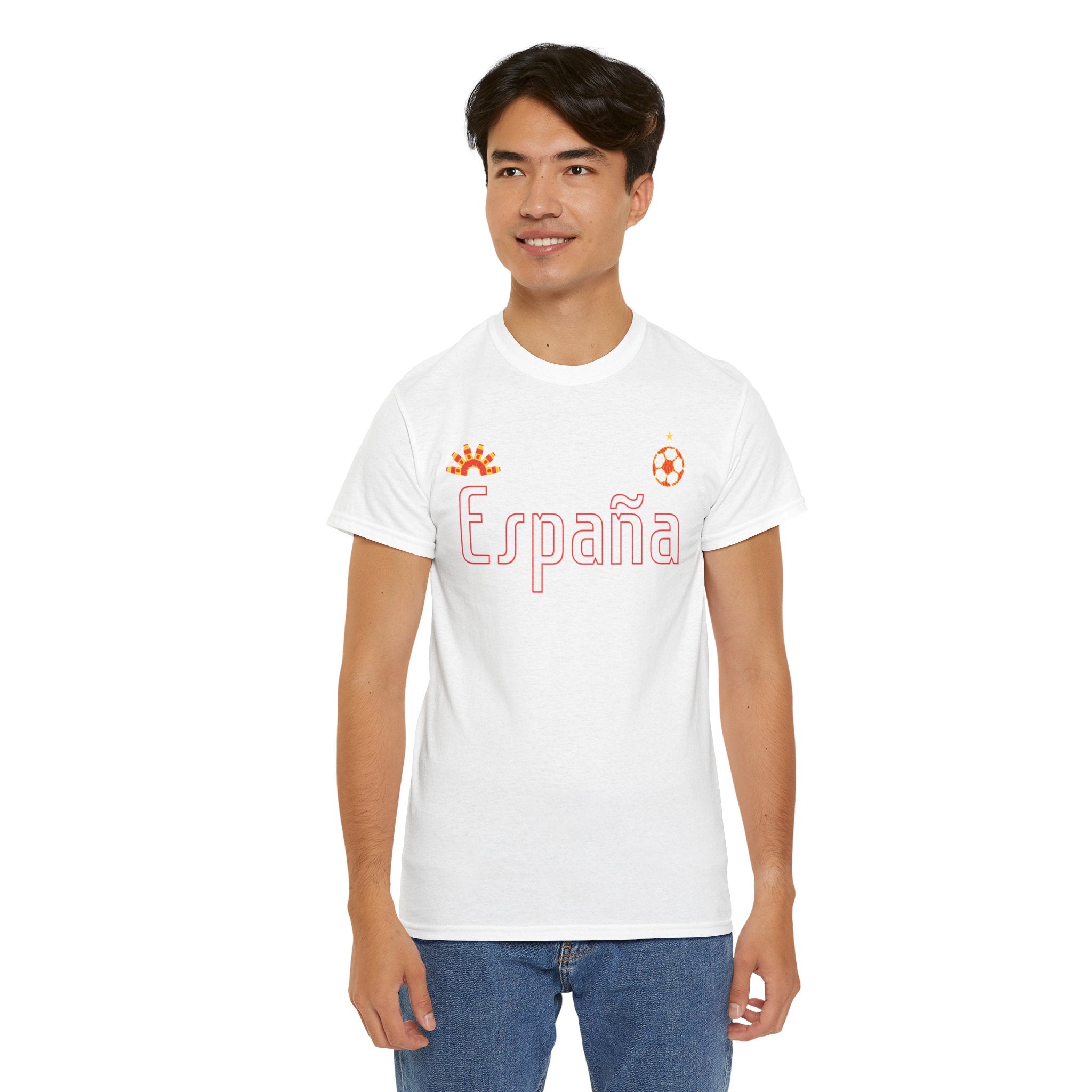 Spain White T-Shirt