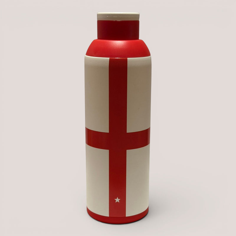 Metly England Edition - 500ml Double Walled Bottle — Bring England's Pride to Every Match Day