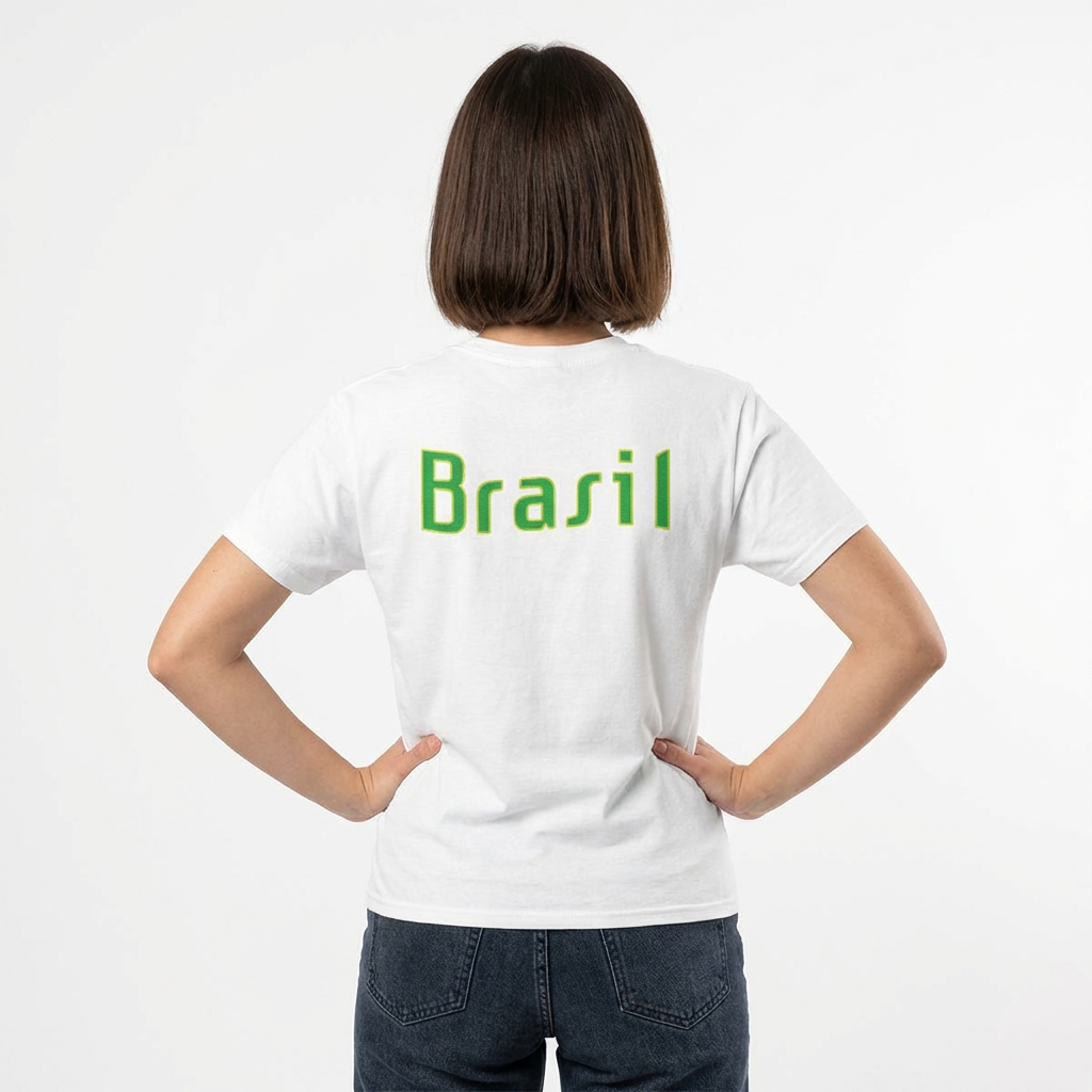 Brazil  White T-Shirt