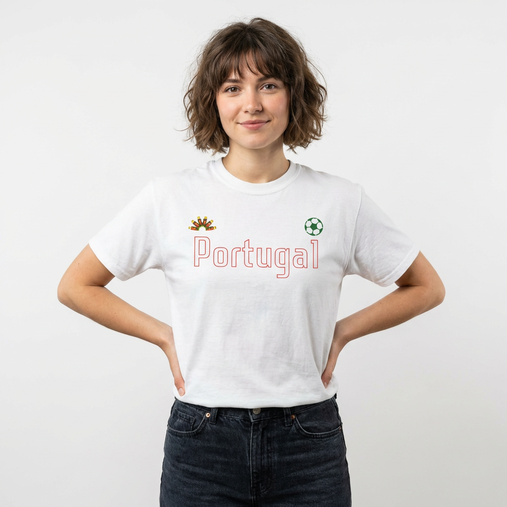 Portugal White T-Shirt