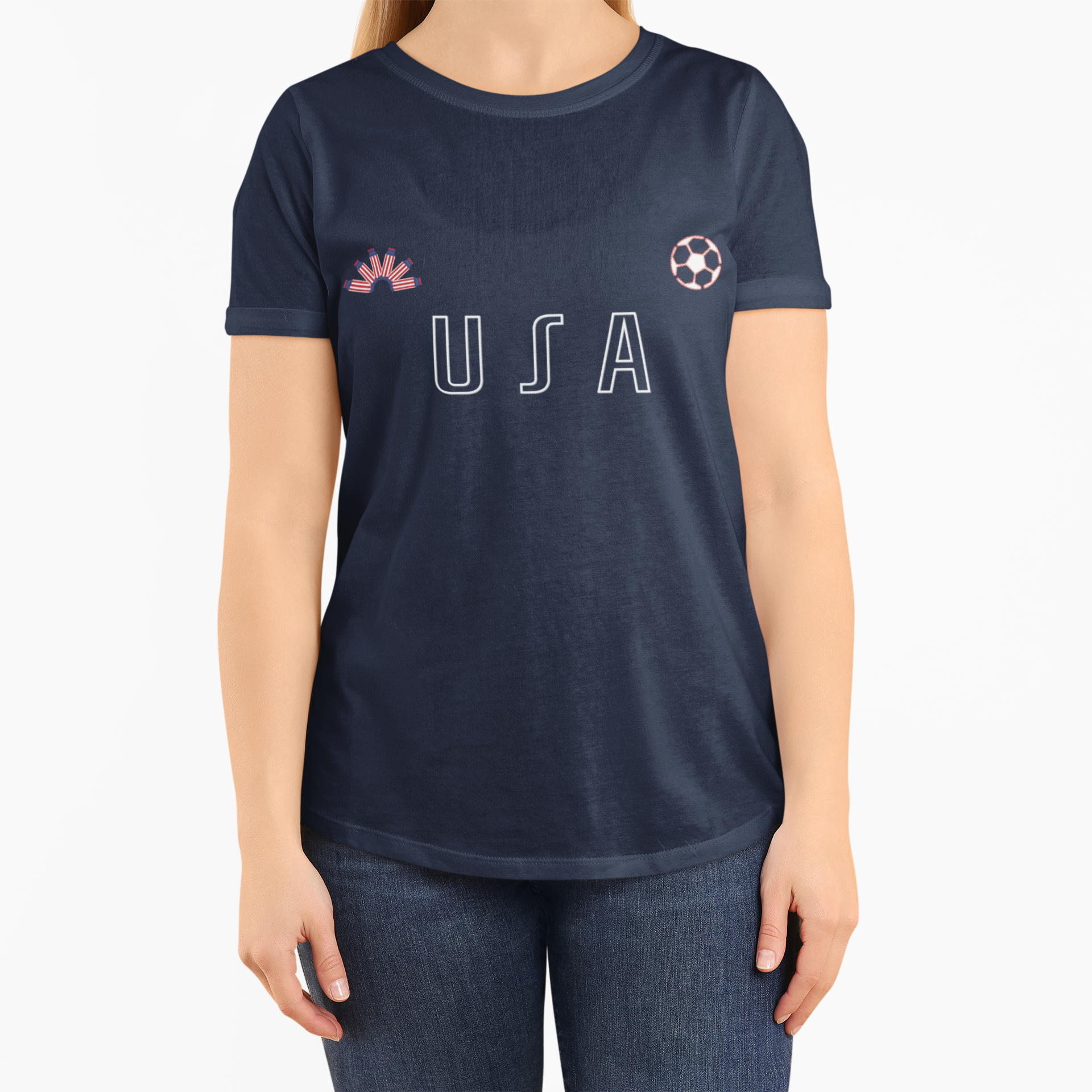 USA Coloured T-Shirt