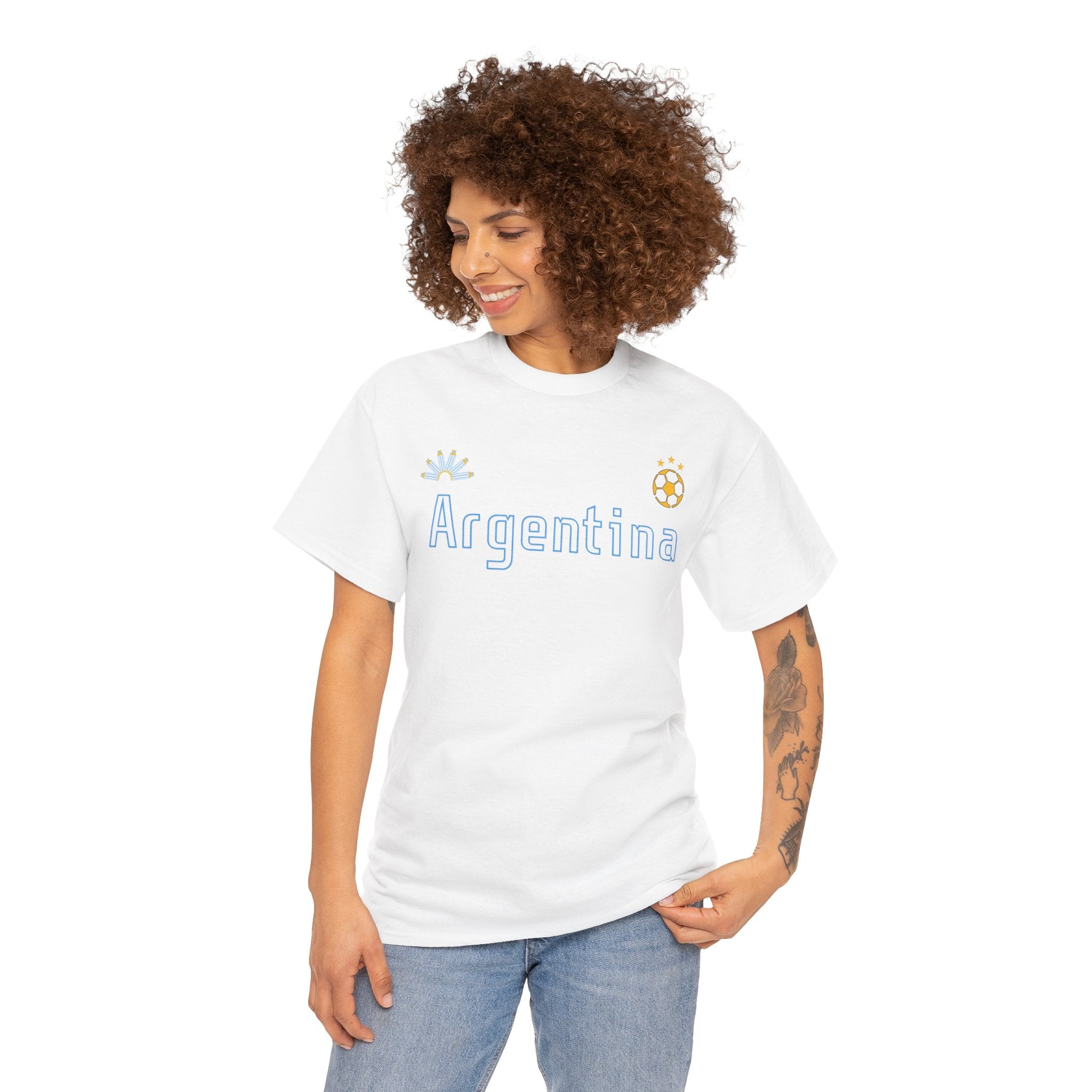 Argentina White T-Shirt