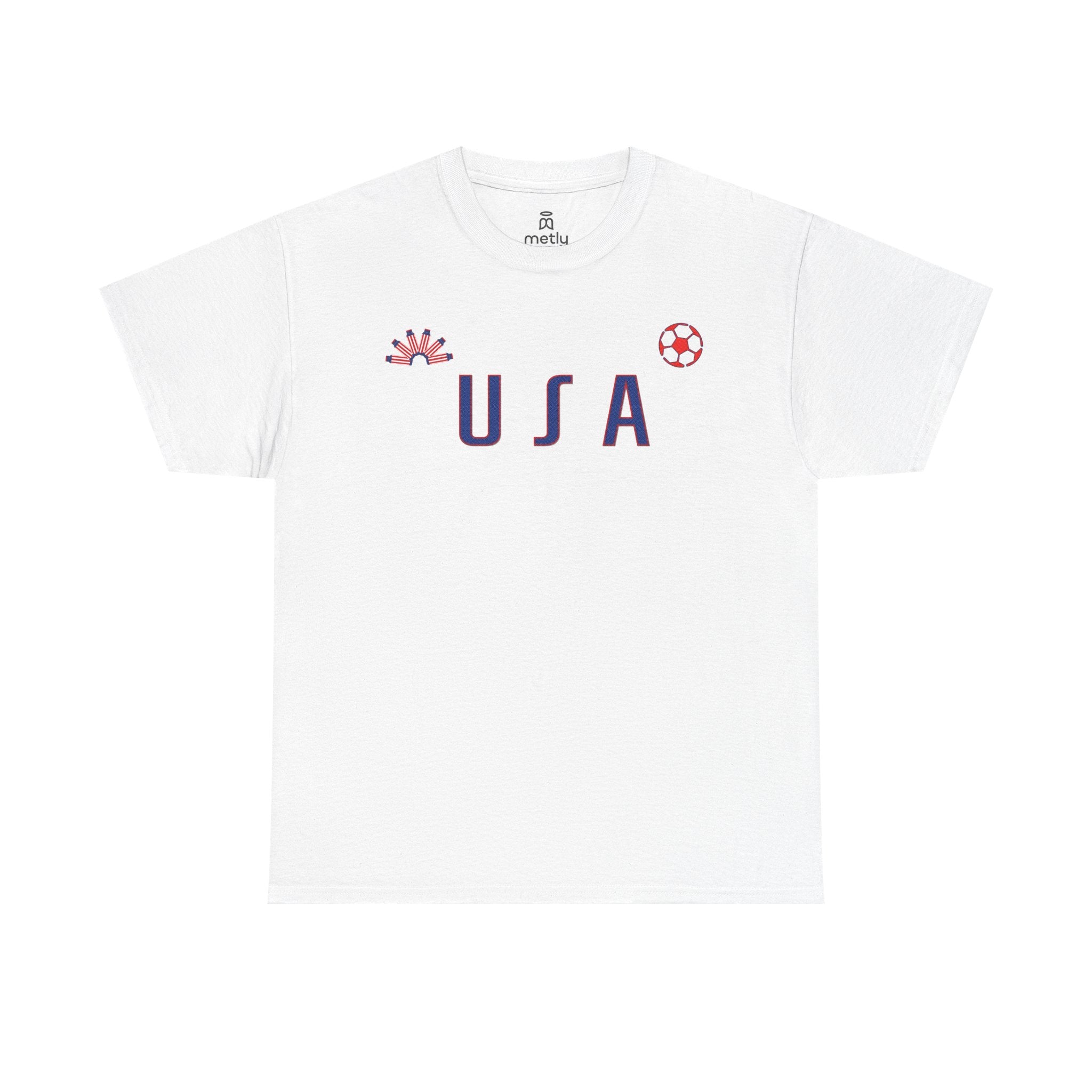 USA White T-Shirt