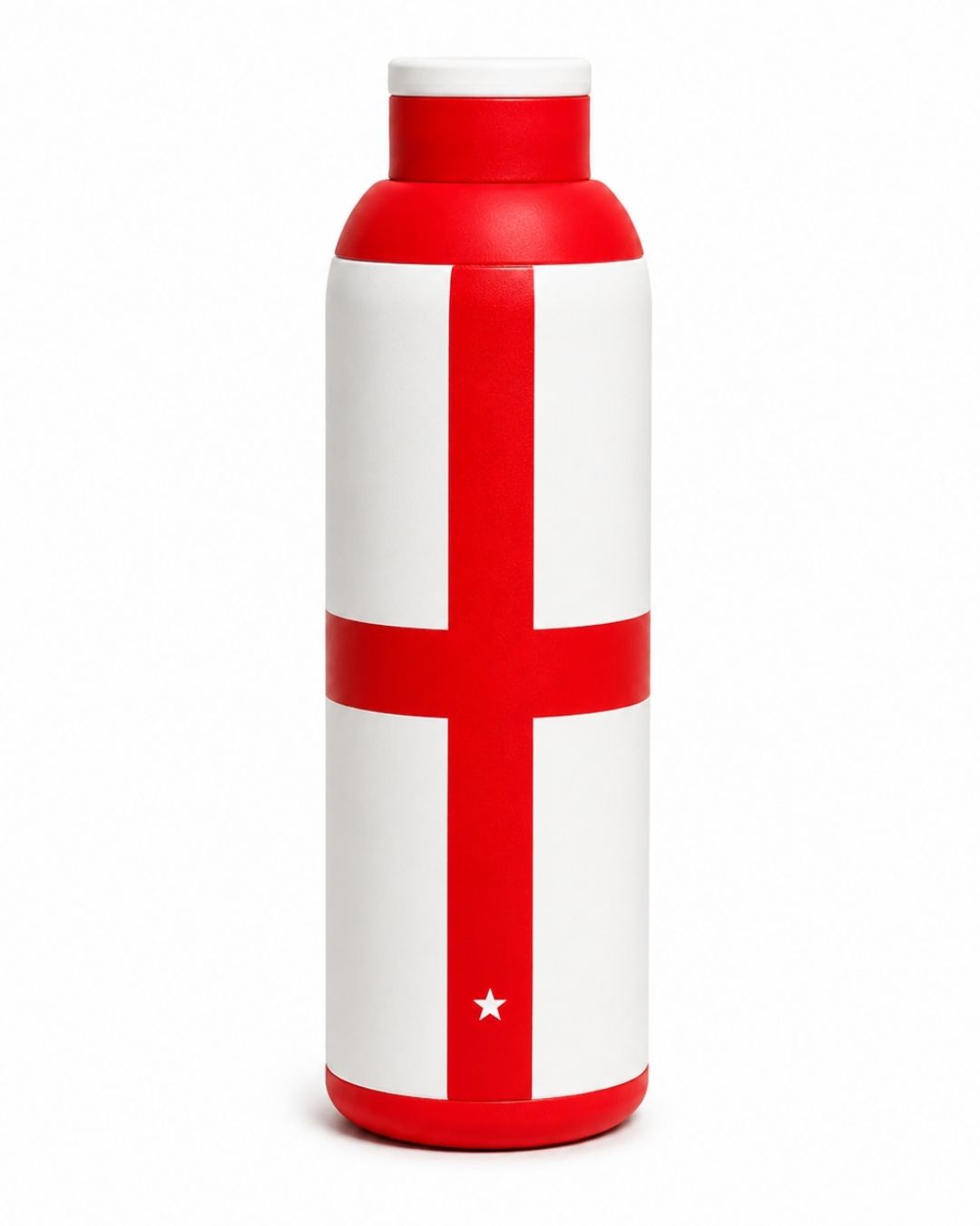 Metly England Edition - 500ml Double Walled Water Bottle — Bring England's Pride to Every Match Day