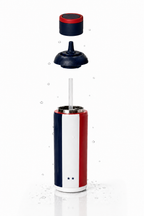 Metly France Edition - 500ml Double Walled Water Bottle — Carry France's Fighting Spirit Everywhere