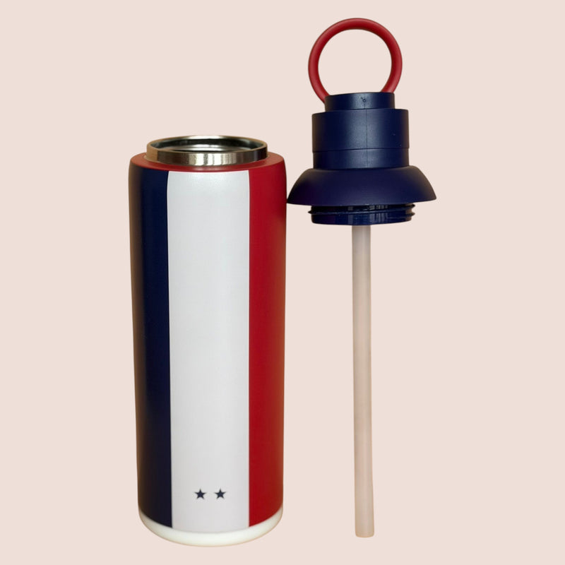 Metly France Edition - 500ml Double Walled Bottle — Carry France's Fighting Spirit Everywhere
