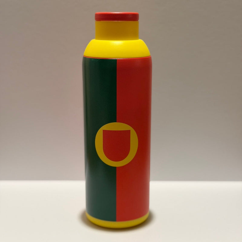 Metly Portugal Edition - 500ml Double Walled Bottle — Fuel Your Passion for the Beautiful Game