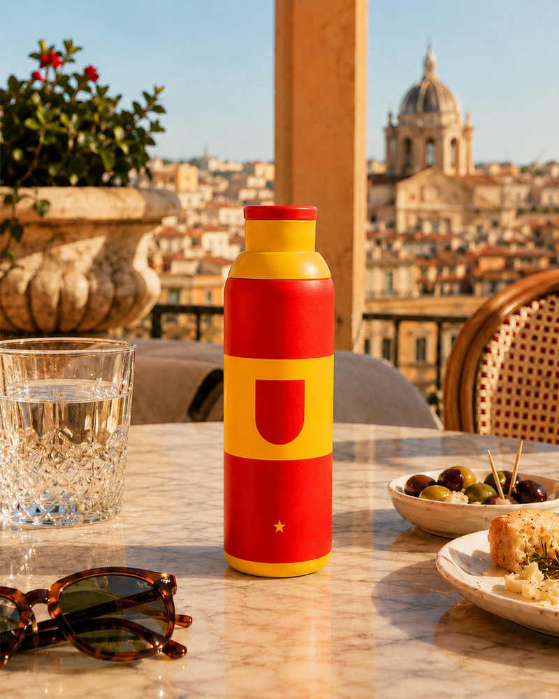 Metly Spain Edition - 500ml Double Walled Water Bottle — Carry Spain's Passion Everywhere