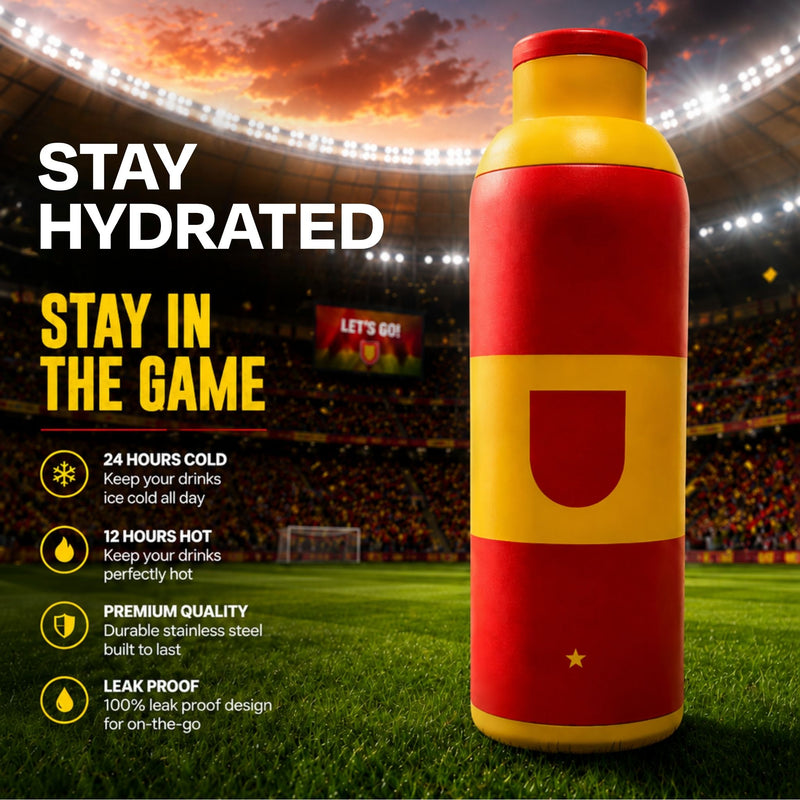 Metly Spain Edition - 500ml Double Walled Bottle — Carry Spain's Passion Everywhere